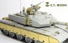E.T. Model E35-008+E35-011 PLA ZTZ 99B MBT Basic For Hobbyboss 82440 & Side Skirts